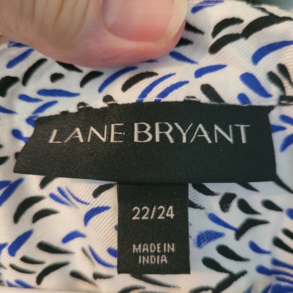 NWT Lane Bryant button down flowing tunic top - 22/24. G58 - Picture 4 of 11